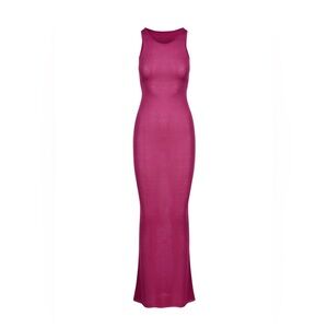 ASTA RESORT NATALIA DRESS - MAGENTA JERSEY XS